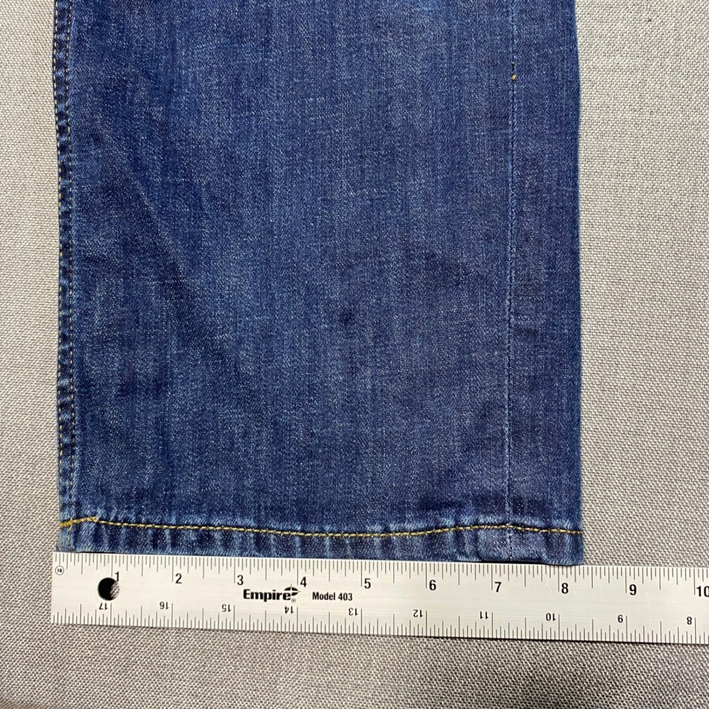 Banana Republic Athletic Fit Jeans Mens 36x32 Dark Wash Blue Denim Pants - Picture 2 of 8